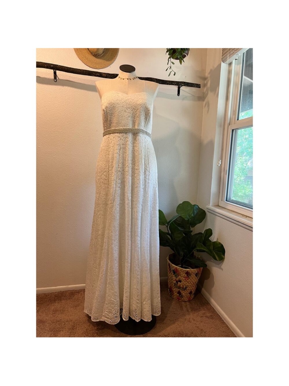 Torrid Wedding Dress Ivory Lace Strapless